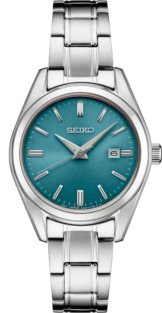 Seiko-Quartz Blue Dial Ladies Watch SUR531