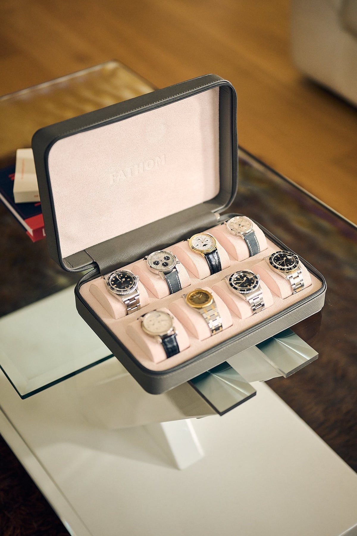 EIGHT-WATCH FOLIO 'SAFFIANO'