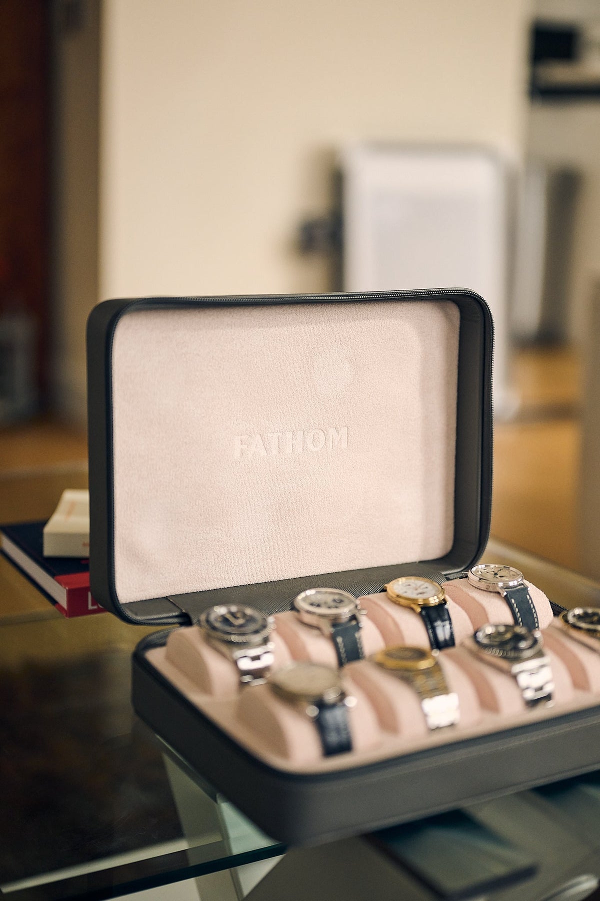 EIGHT-WATCH FOLIO 'SAFFIANO'