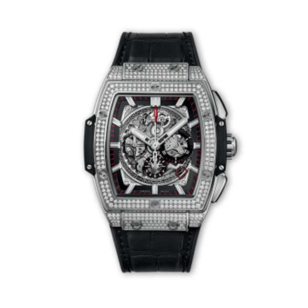 Hublot SPIRIT OF BIG BANG 45 mm TITANIUM PAVÉ