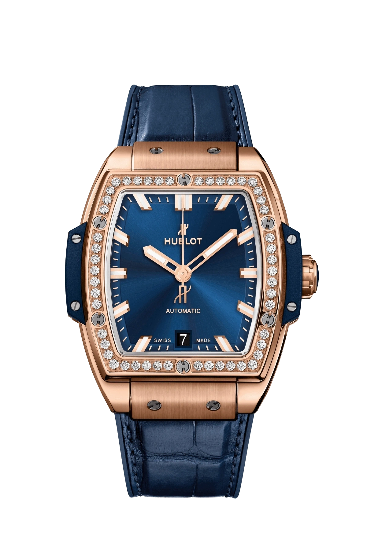 Hublot Spirit of Big Bang 39mm King Gold Blue Diamonds