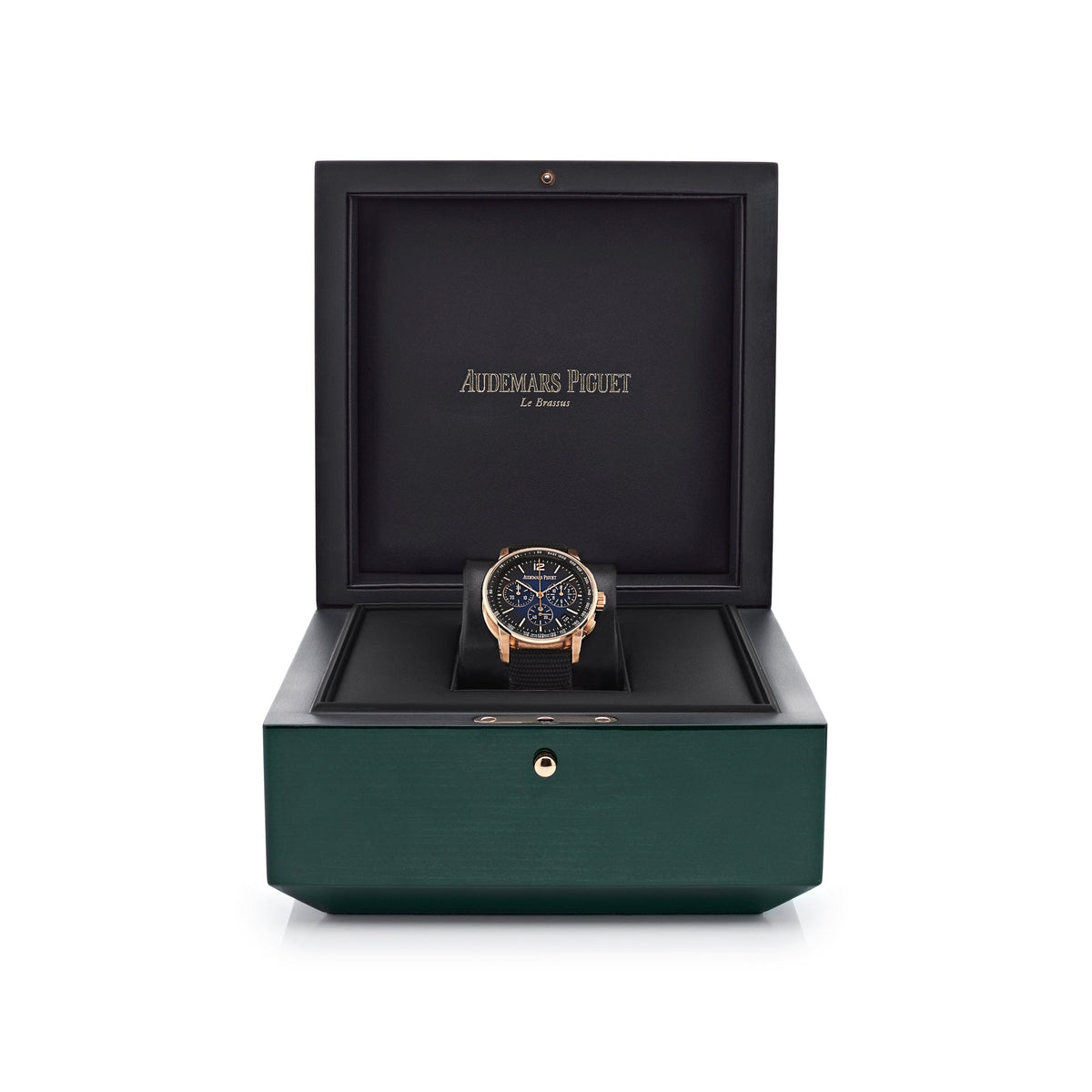 Audemars Piguet Code 11.59 26393OR.OO.A002KB.03 Selfwinding Chronograph Rose Gold Blue Dial (2022)