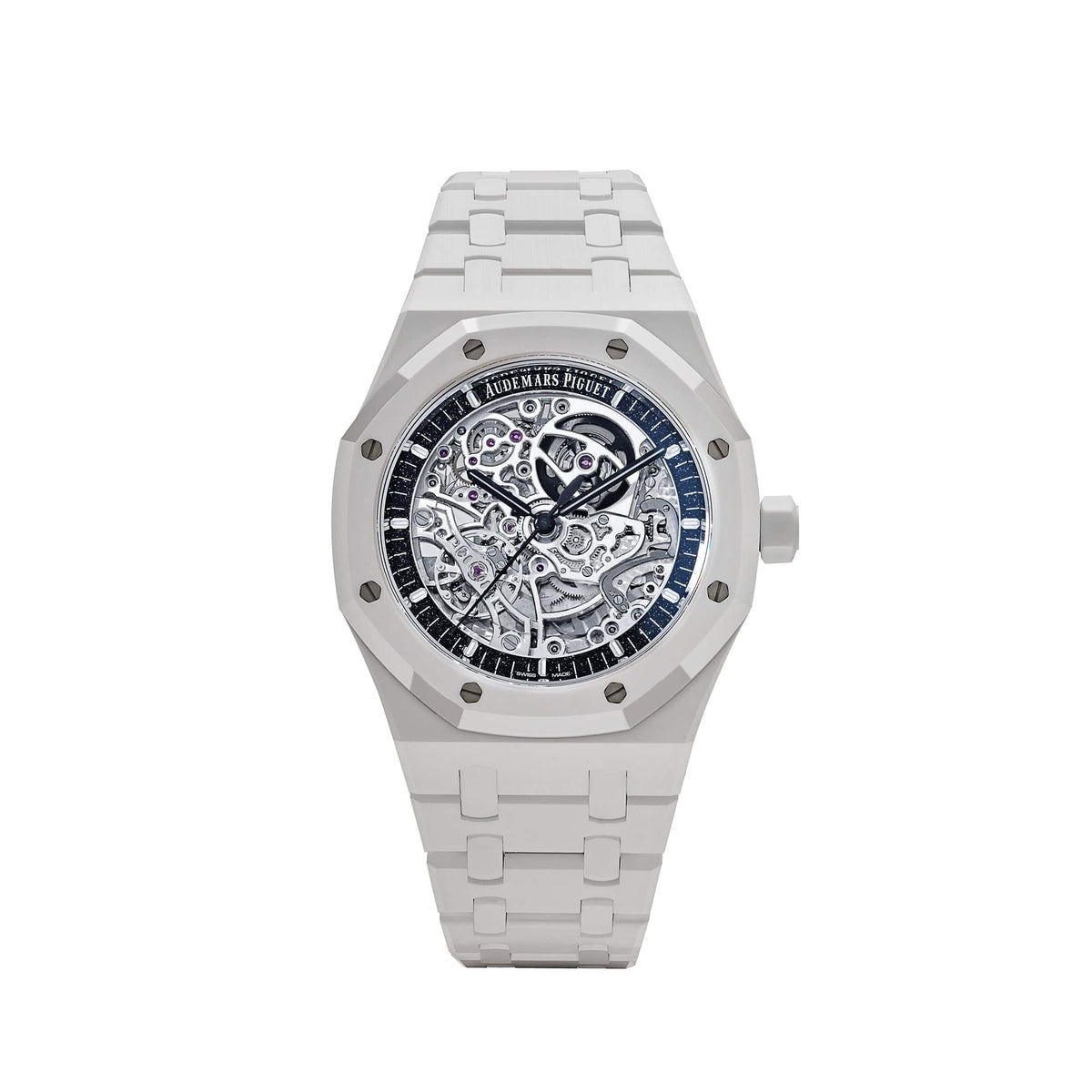Audemars Piguet Royal Oak 15416CB.OO.1225CB.01 Double Balance Wheel Openworked White Ceramic (2024)