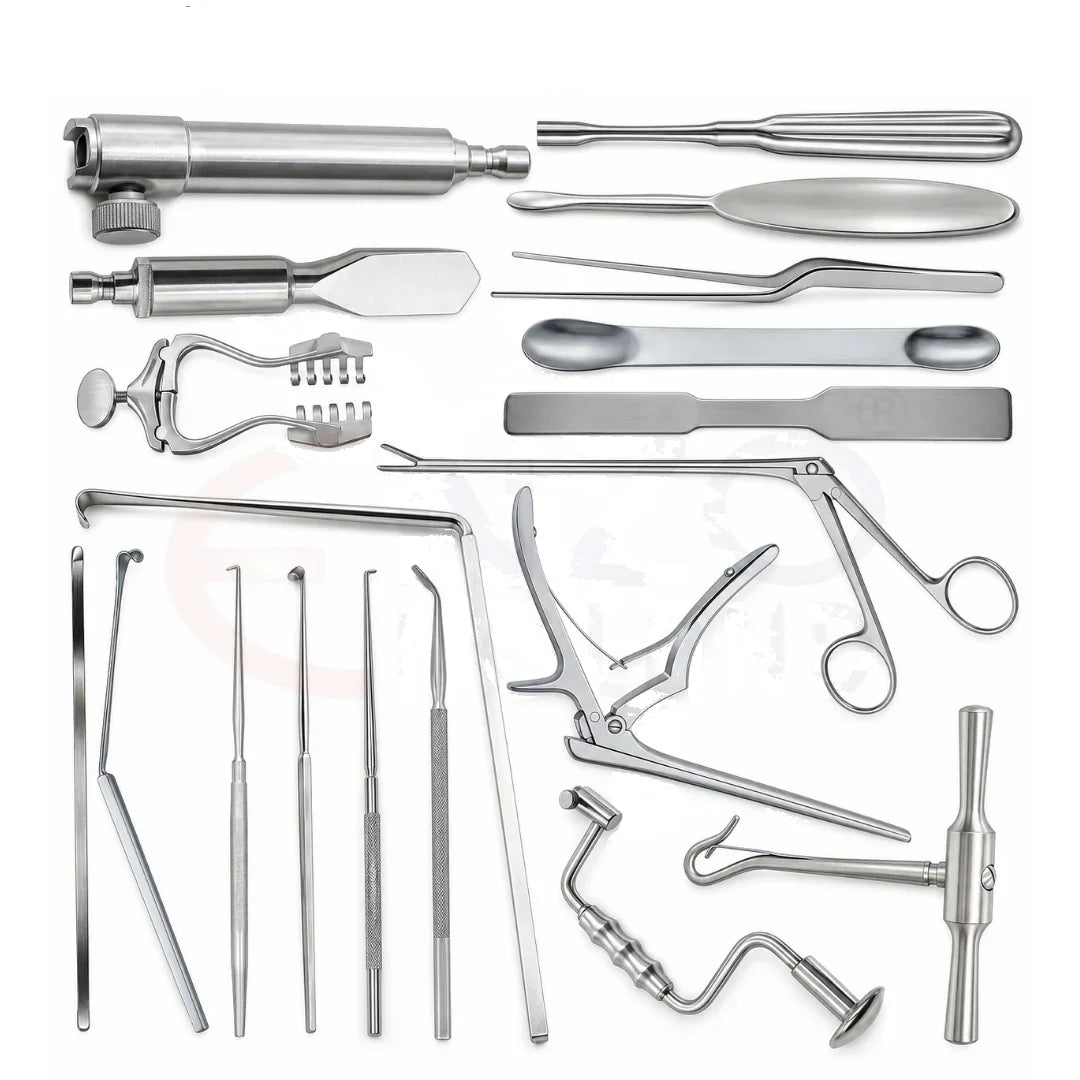 Basic Craniotomy Instrument Set – 100 Pieces
