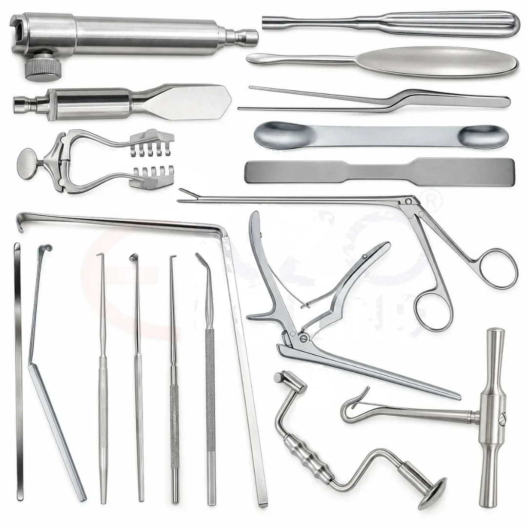 Basic Craniotomy Instrument Set – 100 Pieces