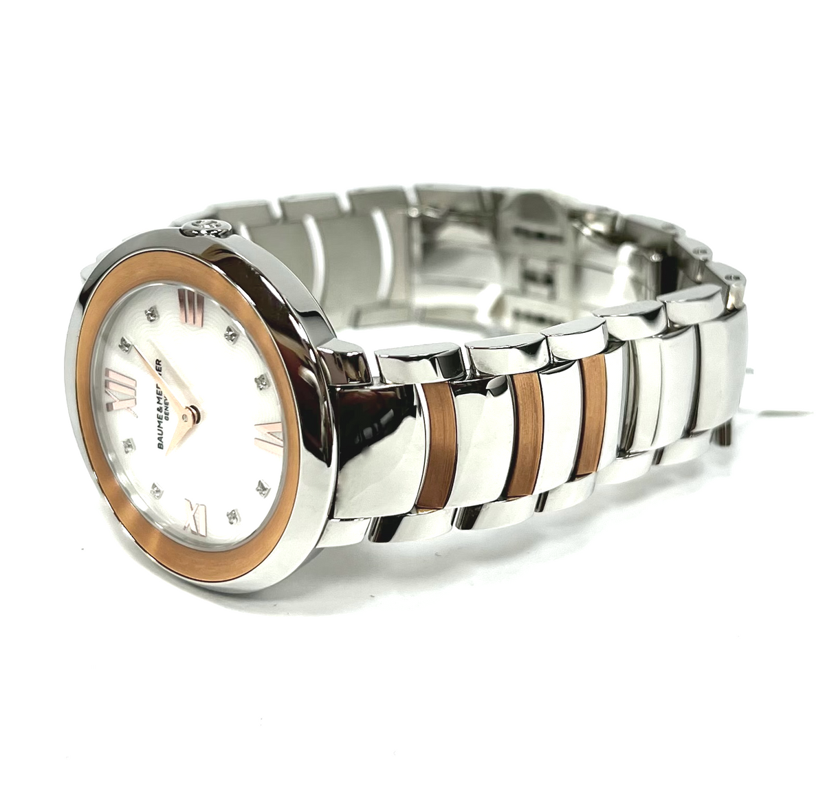 Baume & Mercier Promesse Core Two Tone Stainless Steel/Rose Gold 34mm