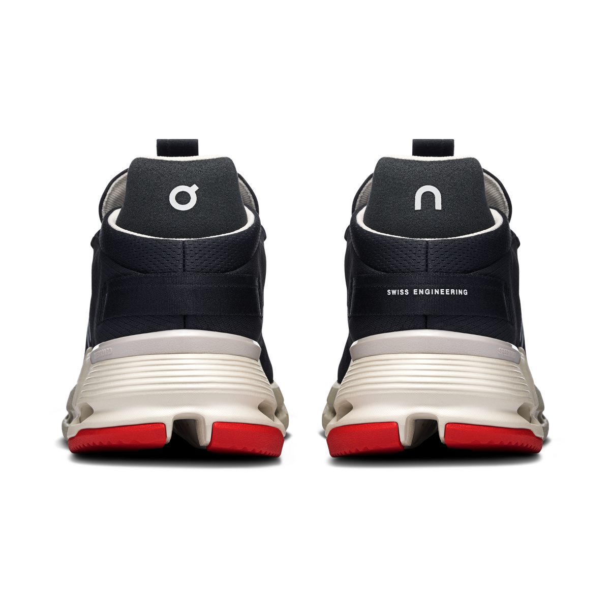 On Running Men's Cloudnova 2 Shoes - Black / Red