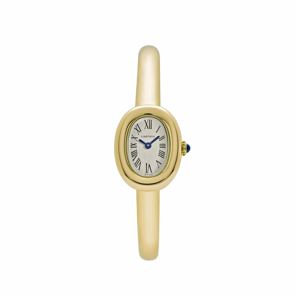 Cartier Baignoire Mini WGBA0044 (WGBA0018) 'Ladies' Yellow Gold Quartz (2025)