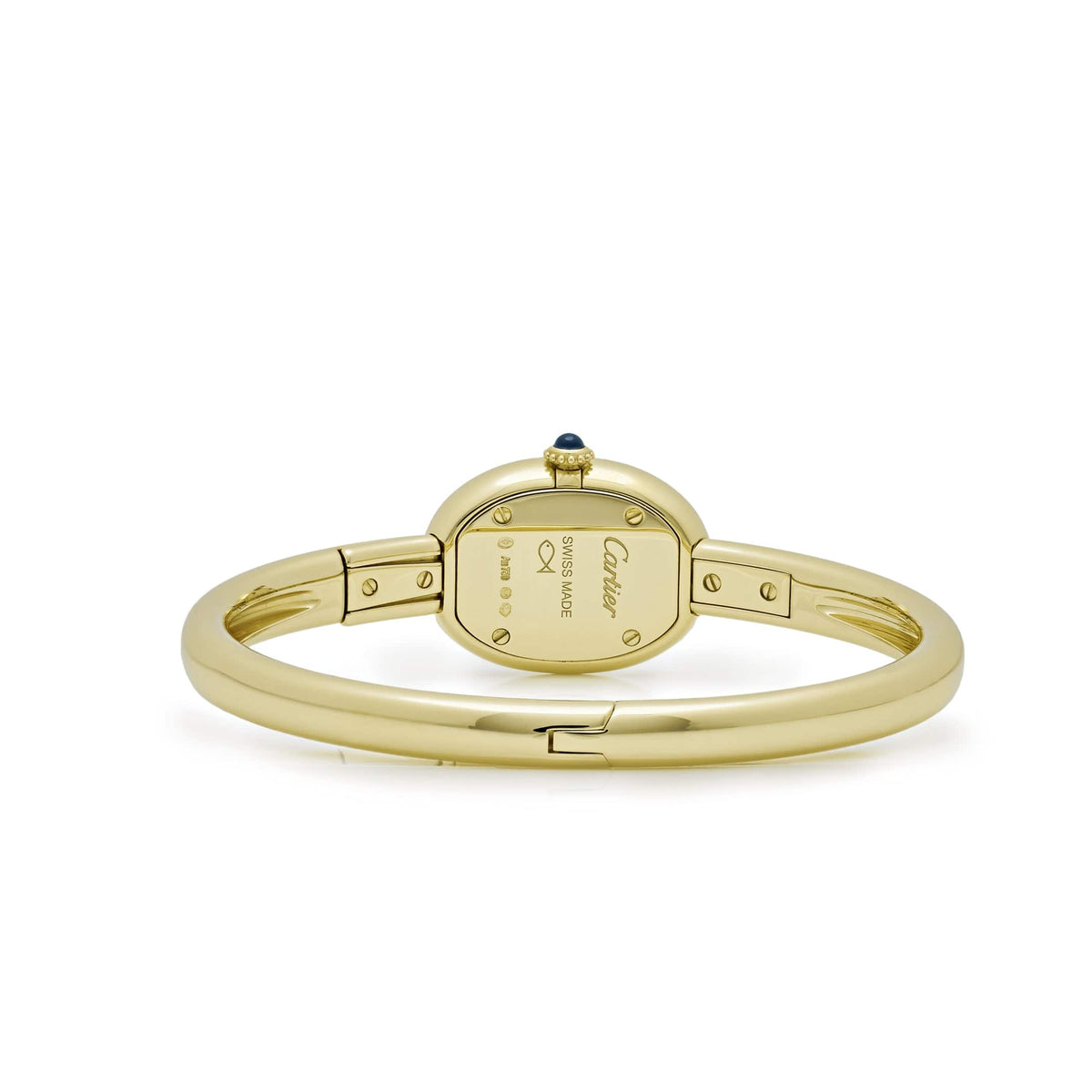 Cartier Baignoire Mini WGBA0044 (WGBA0018) 'Ladies' Yellow Gold Quartz (2025)