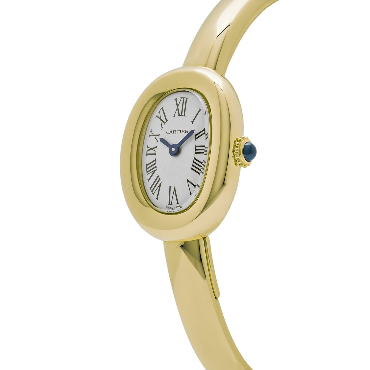 Cartier Baignoire Mini WGBA0044 (WGBA0018) 'Ladies' Yellow Gold Quartz (2025)