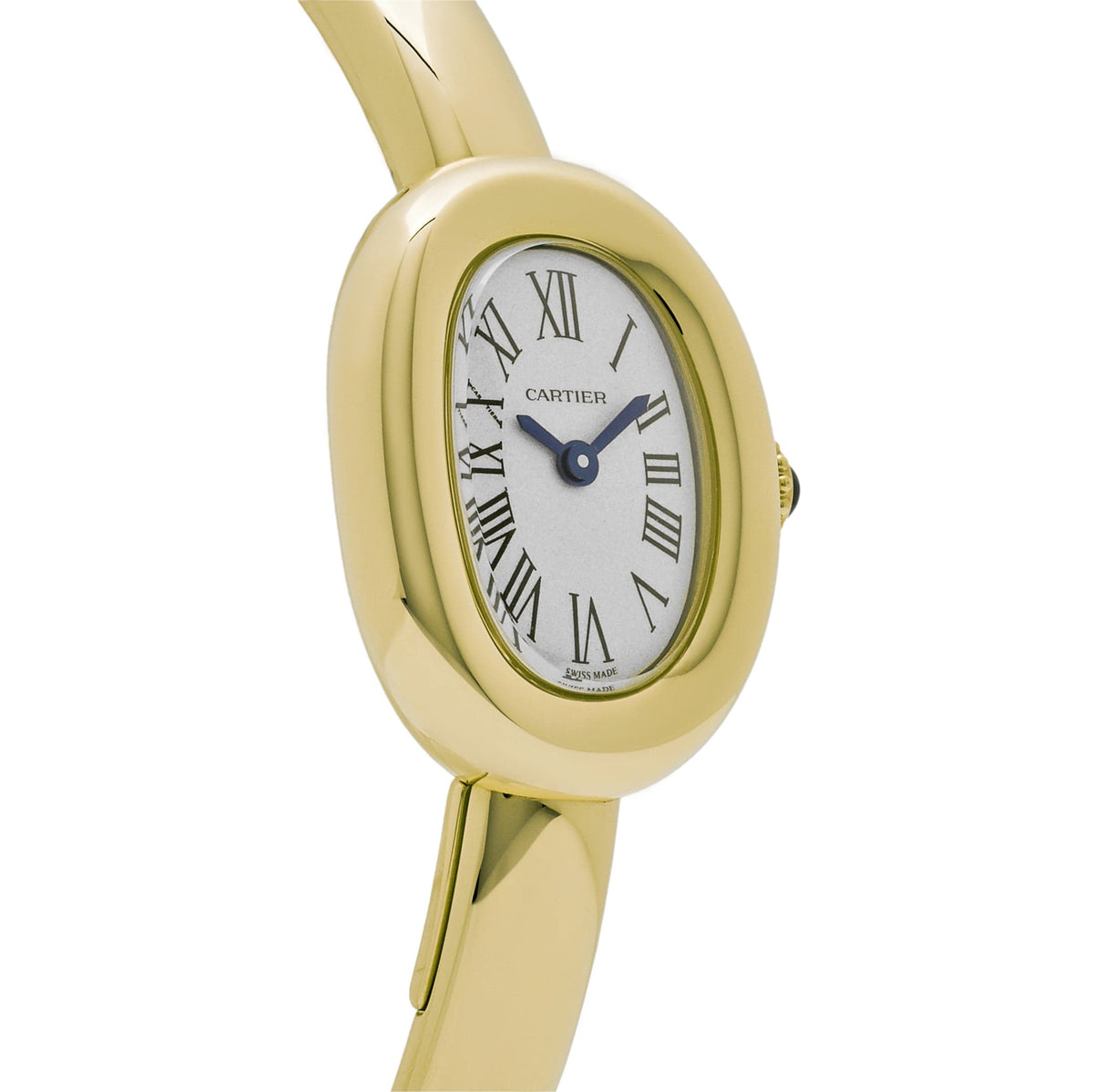 Cartier Baignoire Mini WGBA0044 (WGBA0018) 'Ladies' Yellow Gold Quartz (2025)