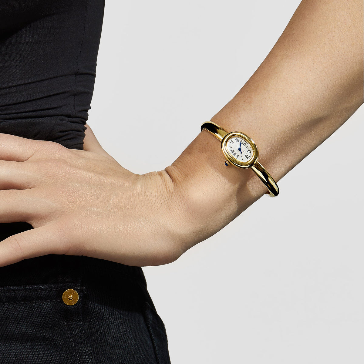 Cartier Baignoire Mini WGBA0044 (WGBA0018) 'Ladies' Yellow Gold Quartz (2025)