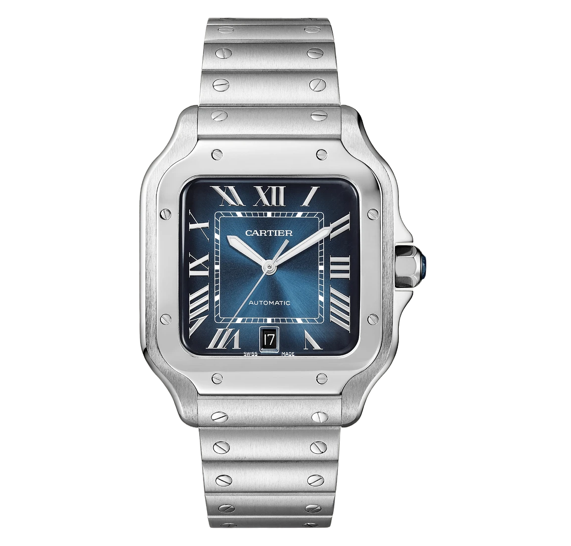 Cartier Santos De Cartier Watch Stainless Steel