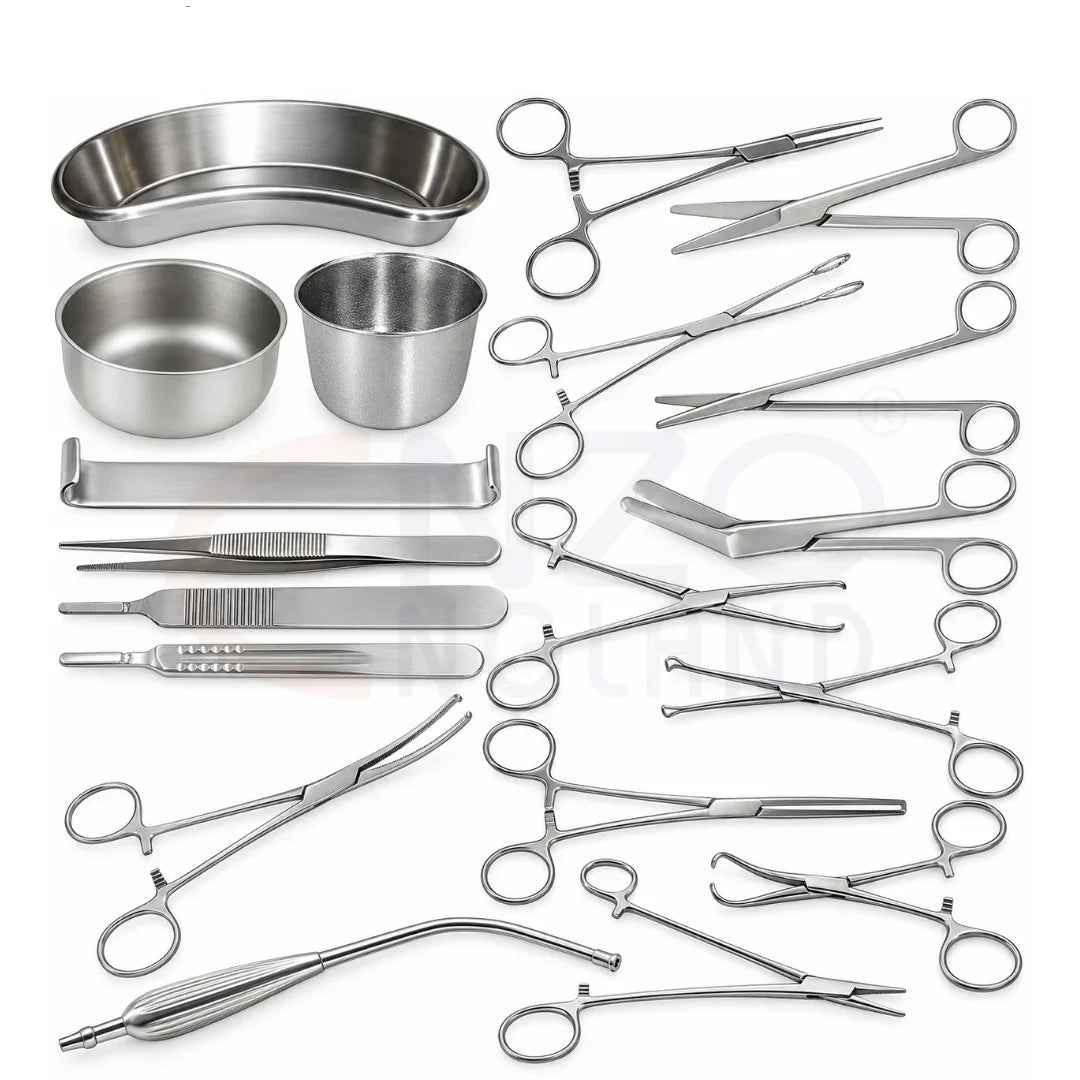 Cesarean Instrument Set – 63 Pieces
