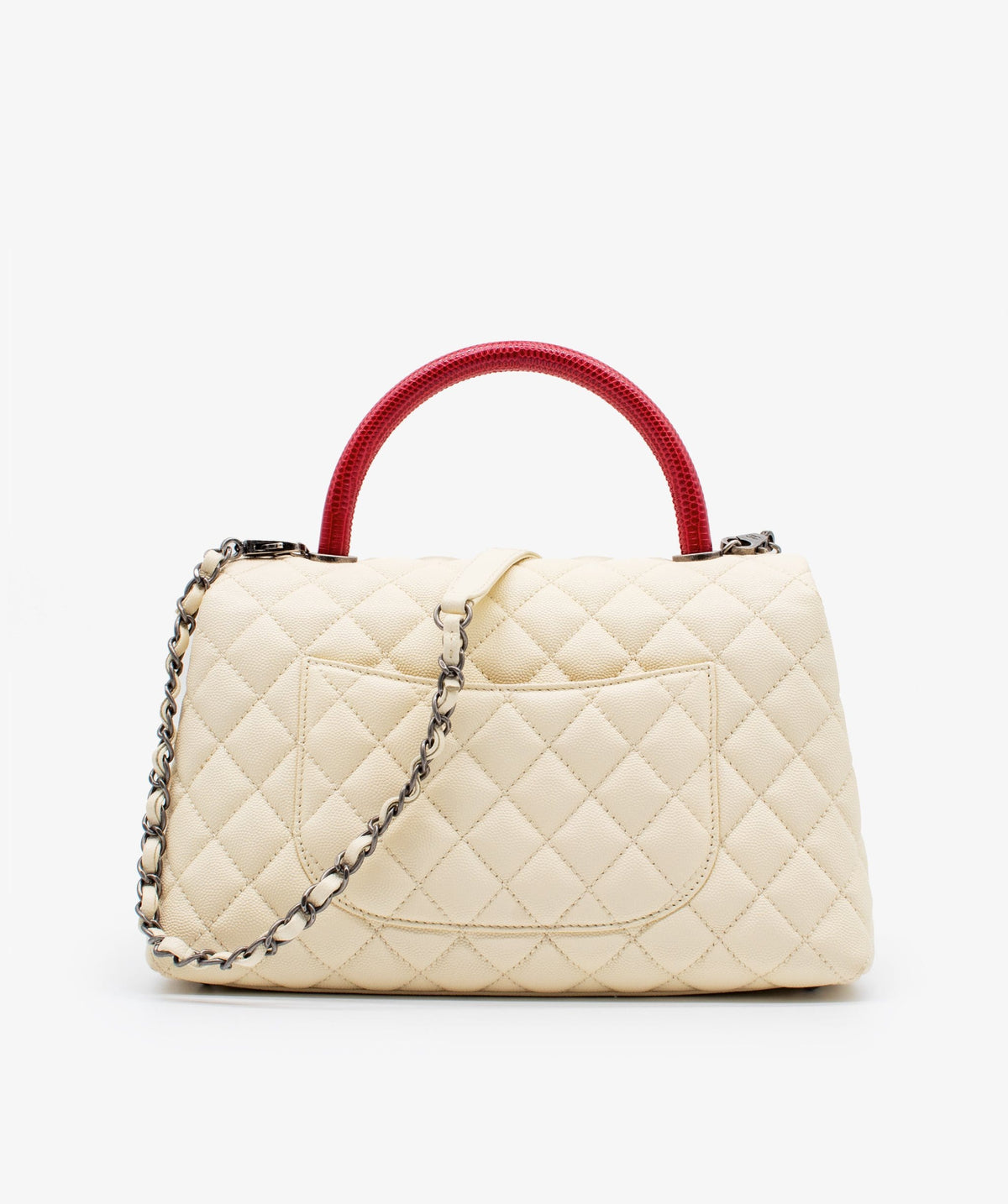Chanel Small Ivory Coco Handle RJL1182