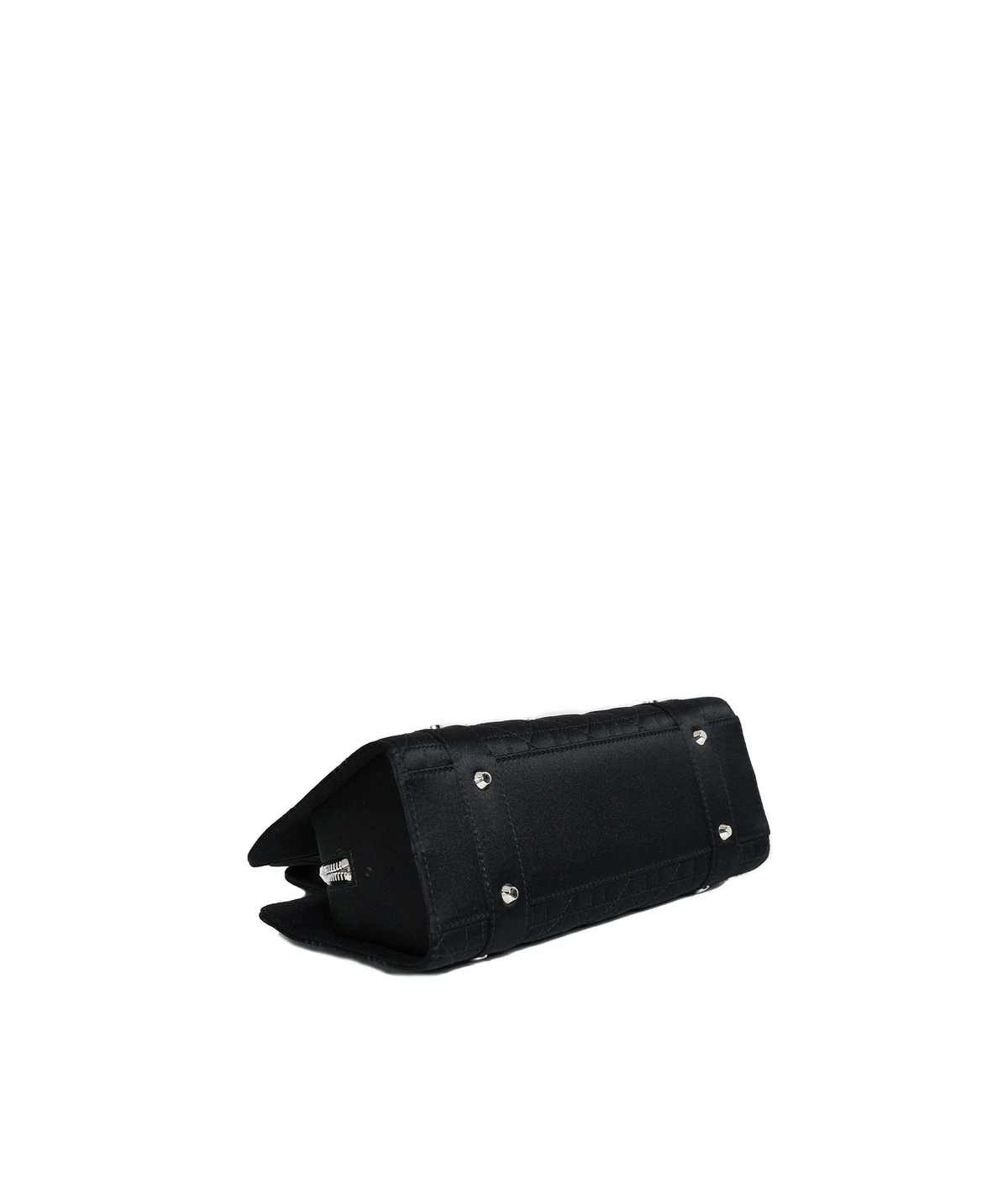 Christian Dior Black Cannage Top Handle Bag GHW  AGL1036