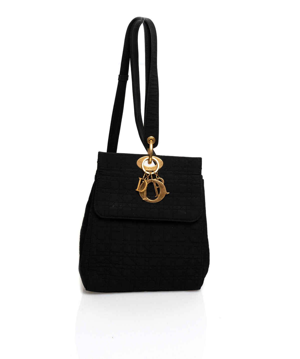 Christian Dior Black Nylon Backpack - AGL1311