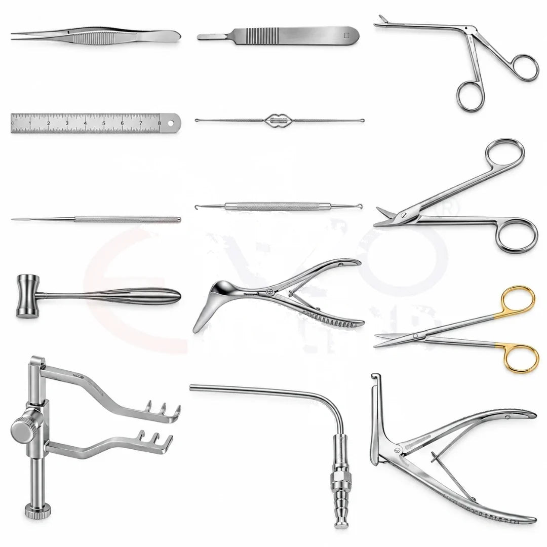 Dacryocystorhinostomy Instrument Set – 23 PCS