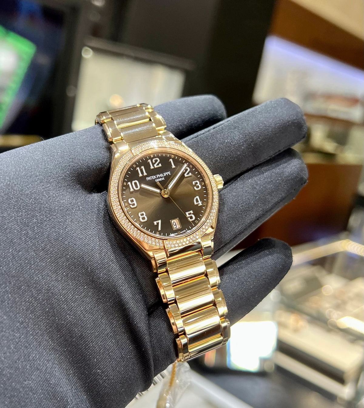 Patek Philippe Twenty~4 Rose Gold 36mm Brown Dial