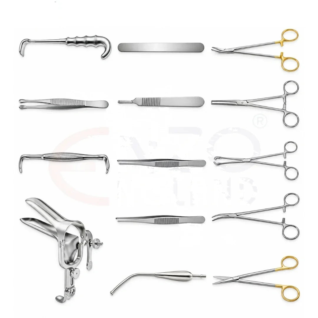Abdominal Gynecological Instrument Set – 157 Pieces