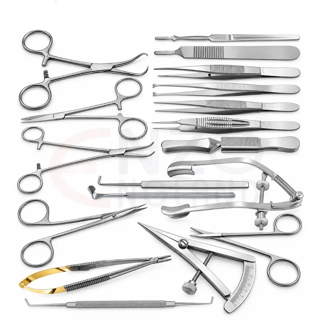 Eye Muscle and Enucleation Instrument Set – 45 PCS