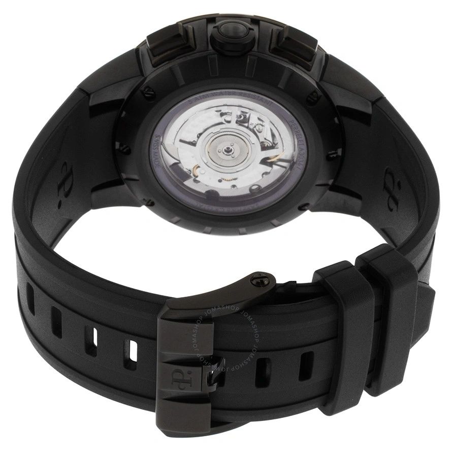 Perrelet Turbine Chronograph Black Titanium Dial A3036/1