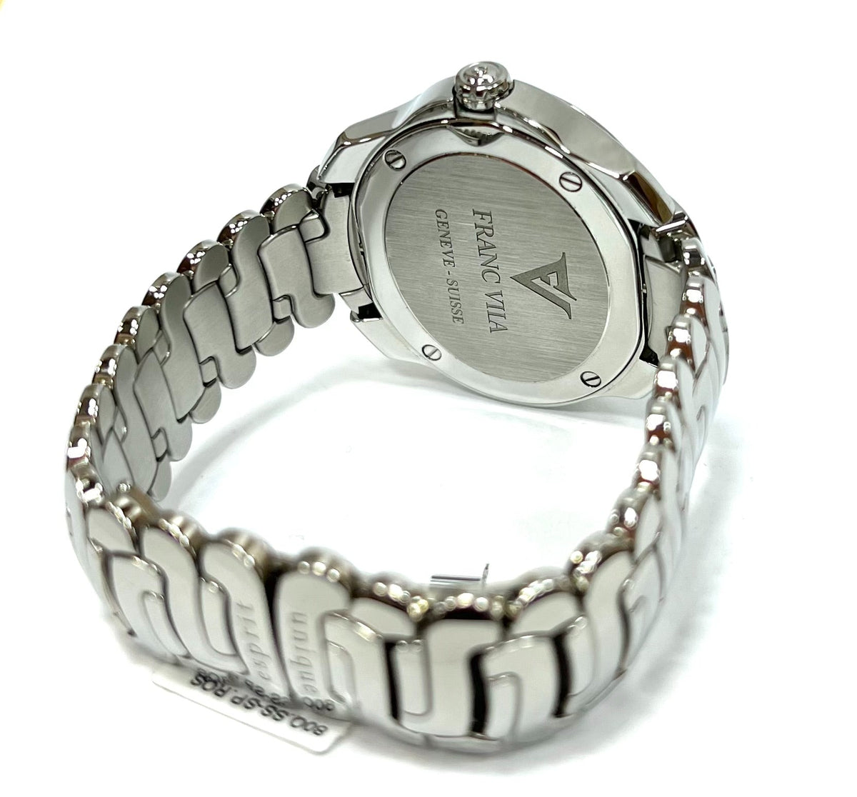 Franc Vila Ladies Light Tribute Pink Sunburst Dial 41mm