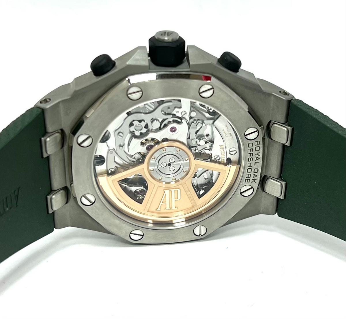 Audemars Piguet Royal Oak Offshore Chronograph Titanium 42mm Green Dial