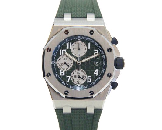 Audemars Piguet Royal Oak Offshore Chronograph Titanium 42mm Green Dial