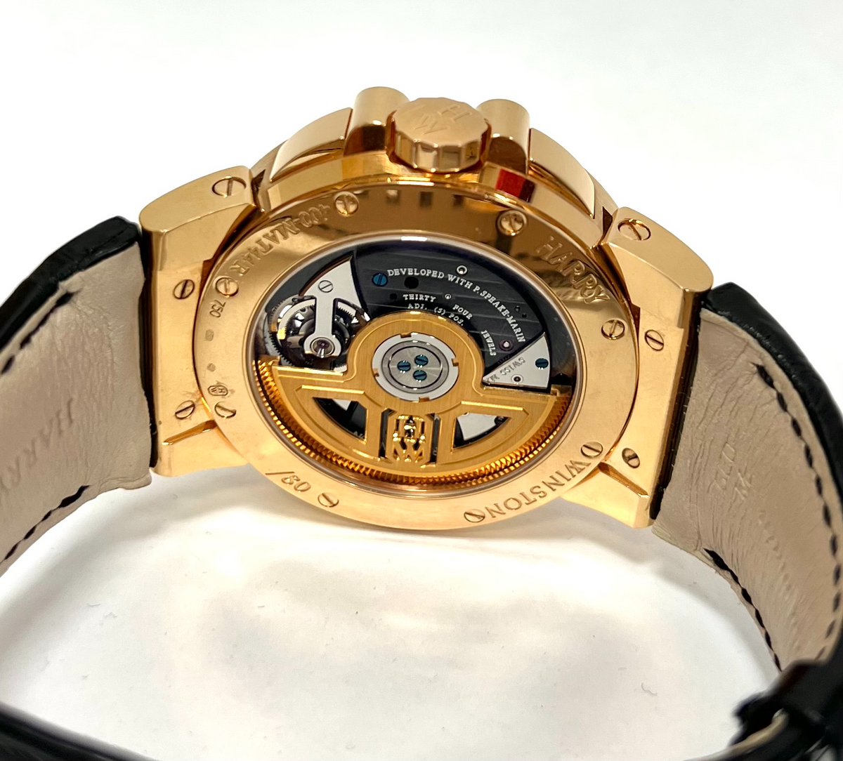 Harry Winston Ocean Tourbillon Rose Gold 44mm