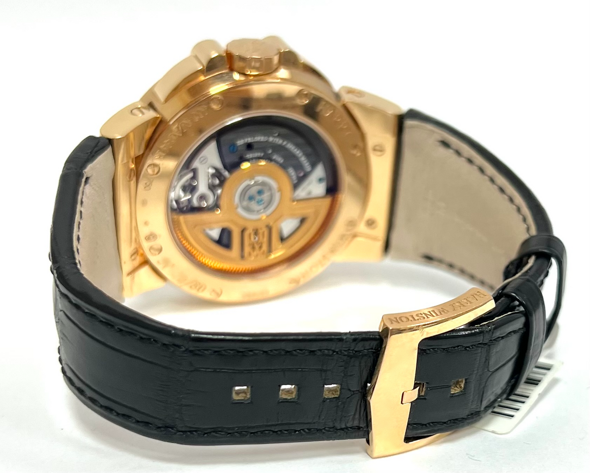 Harry Winston Ocean Tourbillon Rose Gold 44mm