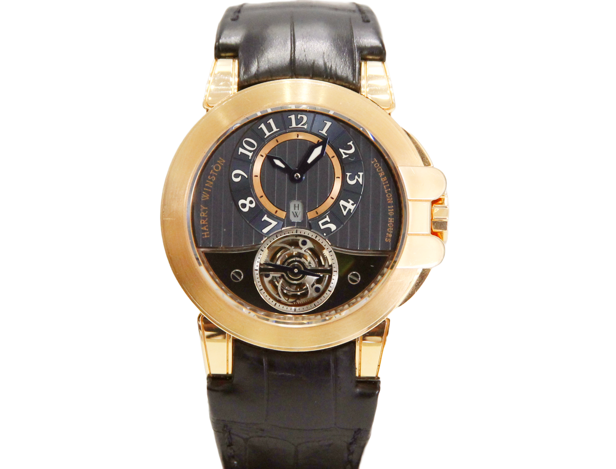 Harry Winston Ocean Tourbillon Rose Gold 44mm