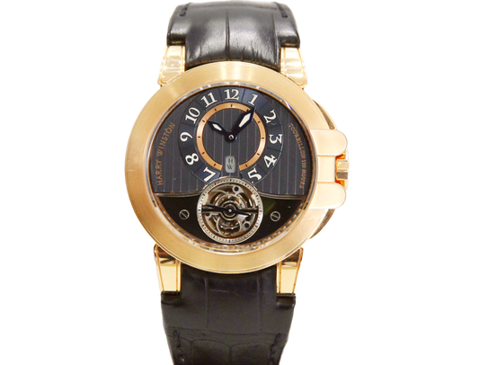 Harry Winston Ocean Tourbillon Rose Gold 44mm