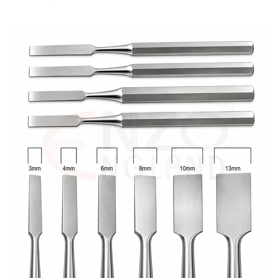 Hoke Osteotomes Straight Set - 6 PCS