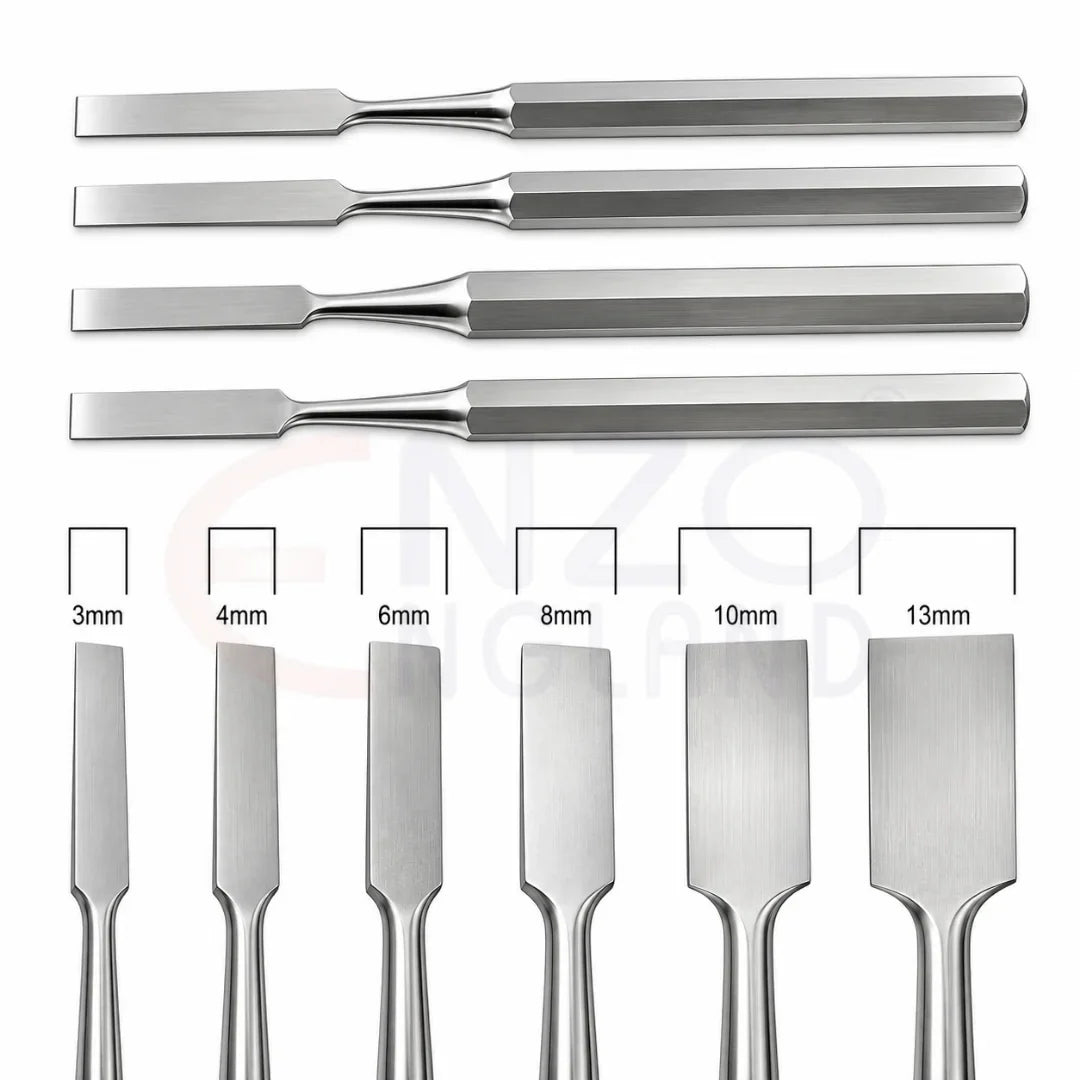Hoke Osteotomes Straight Set - 6 PCS