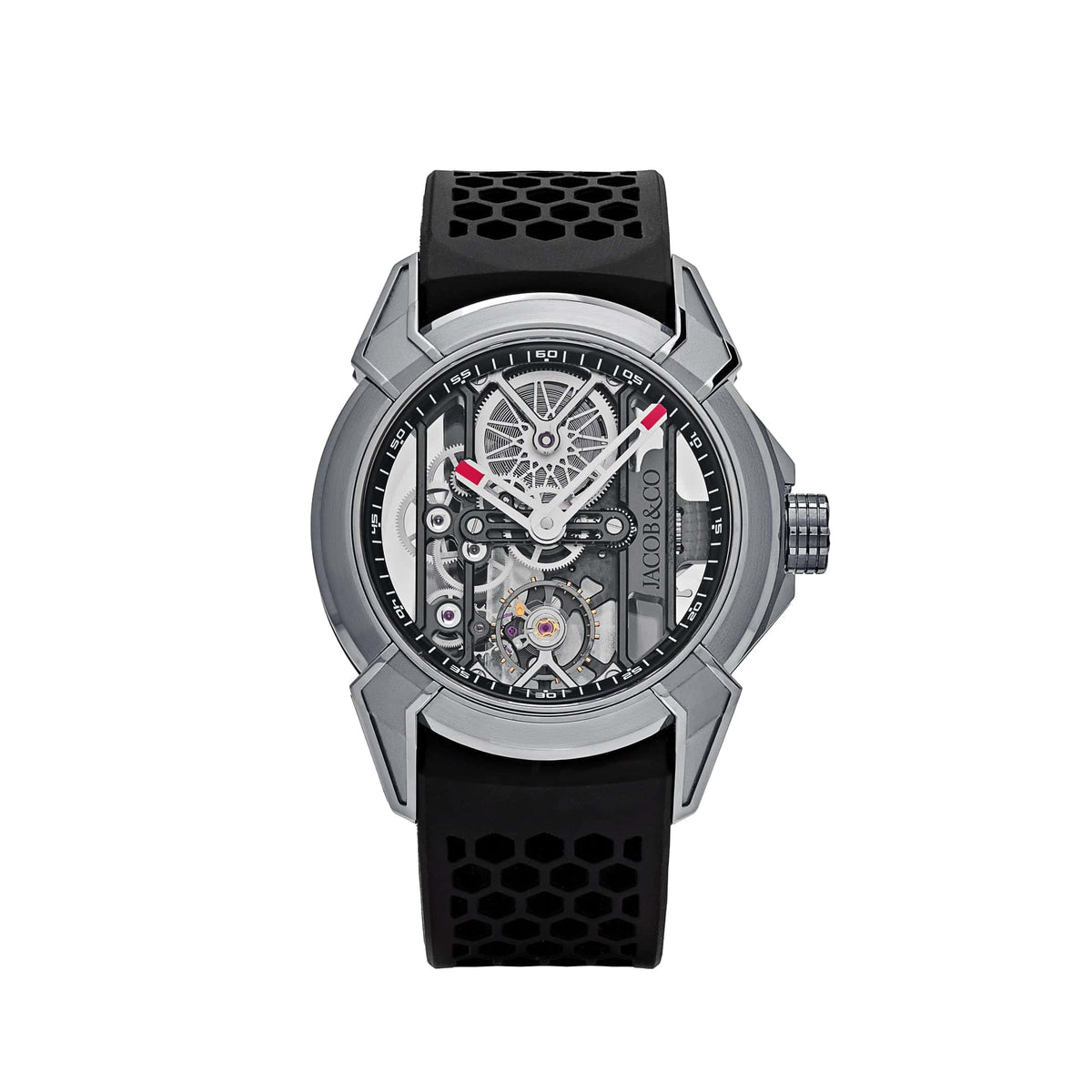 Jacob & Co EPIC X Skeleton EX110.20.AA.AF.A Titanium Skeleton Dial (2024)