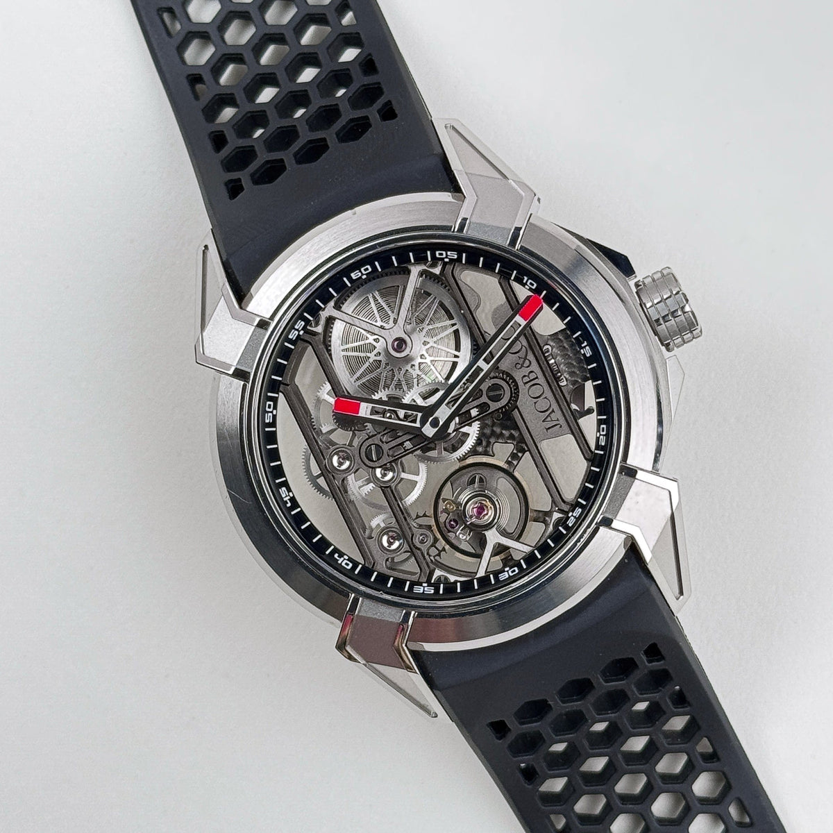Jacob & Co EPIC X Skeleton EX110.20.AA.AF.A Titanium Skeleton Dial (2024)