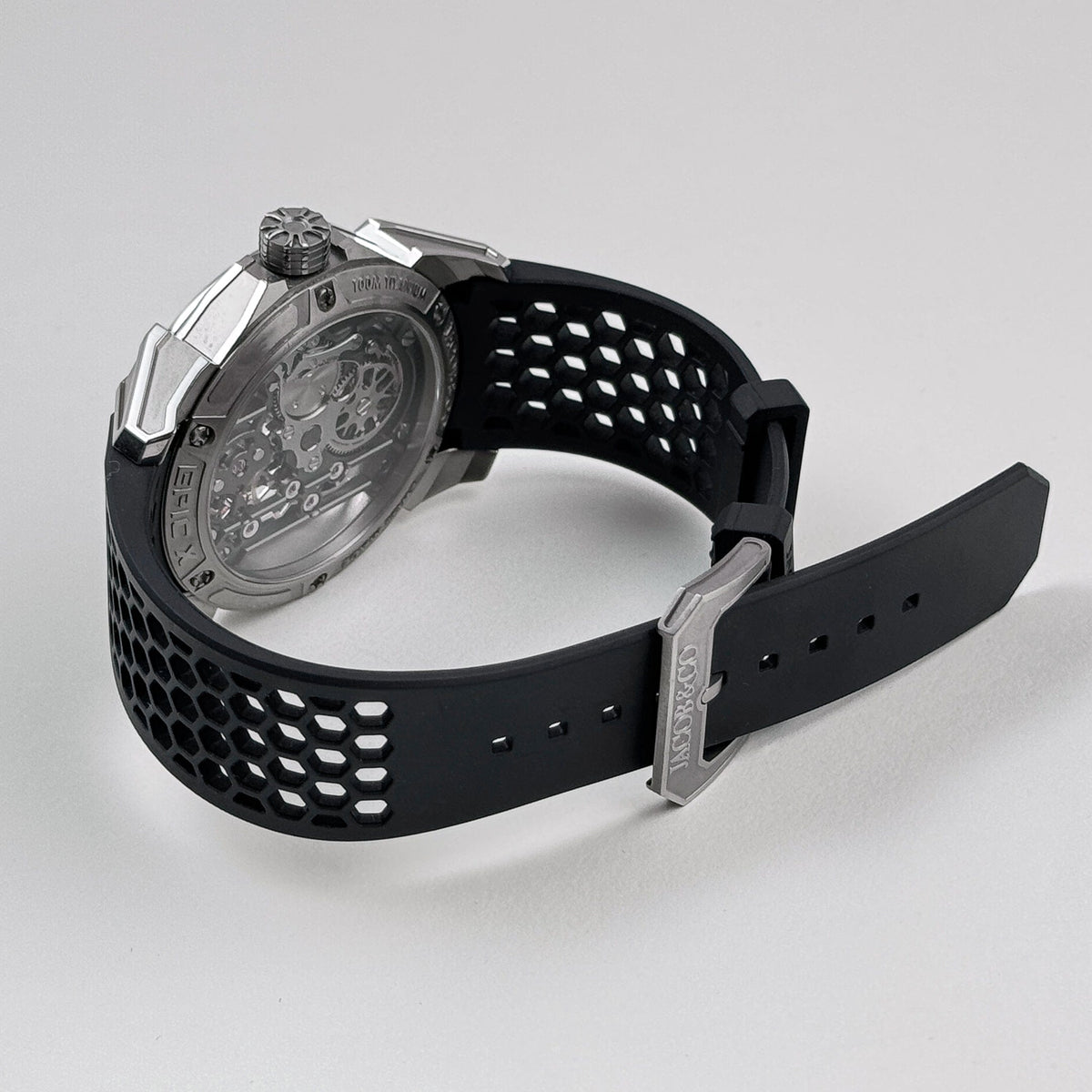 Jacob & Co EPIC X Skeleton EX110.20.AA.AF.A Titanium Skeleton Dial (2024)
