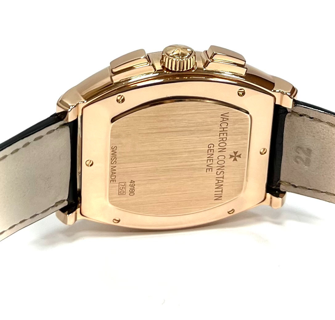 Vacheron Constantin Malte Tonneau Chronograph Rose Gold 40mm