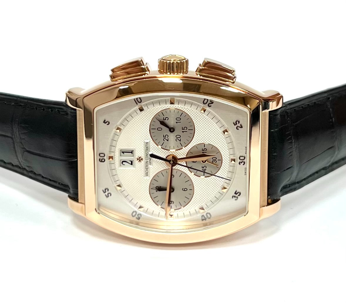 Vacheron Constantin Malte Tonneau Chronograph Rose Gold 40mm