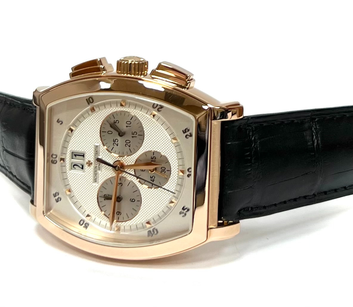 Vacheron Constantin Malte Tonneau Chronograph Rose Gold 40mm