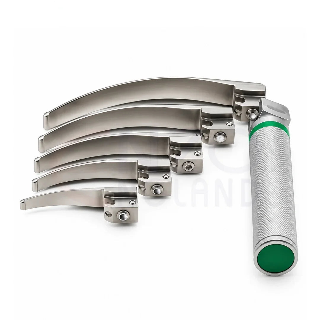 Miller Fiber Optic Laryngoscope Set