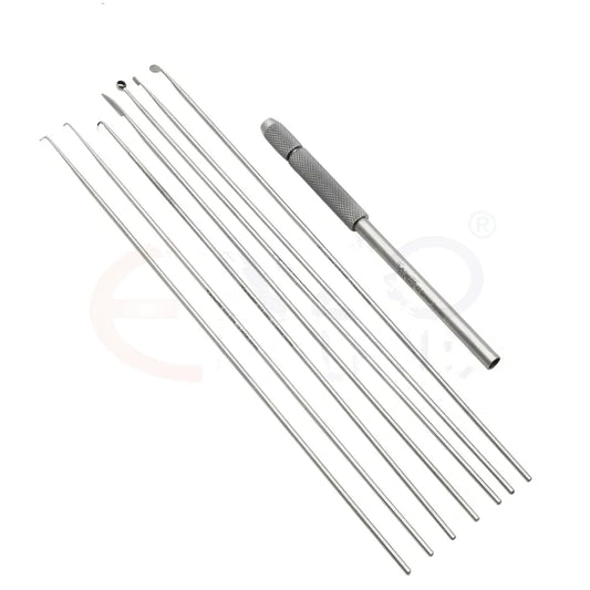 Neuro Knife Set with Universal Chuck Handle