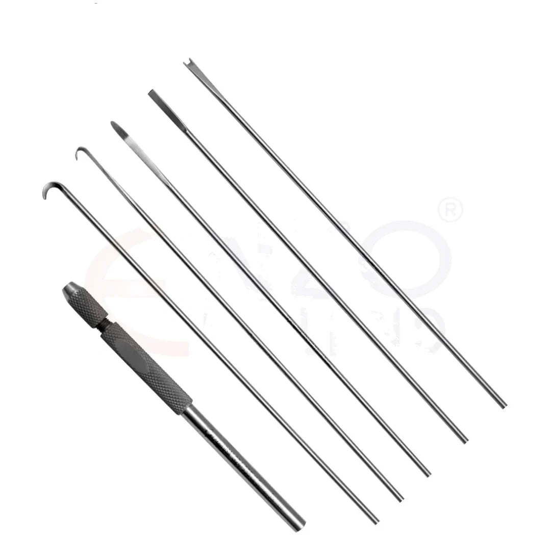 Neurosurgical Knife Set with Universal Chuck Handle