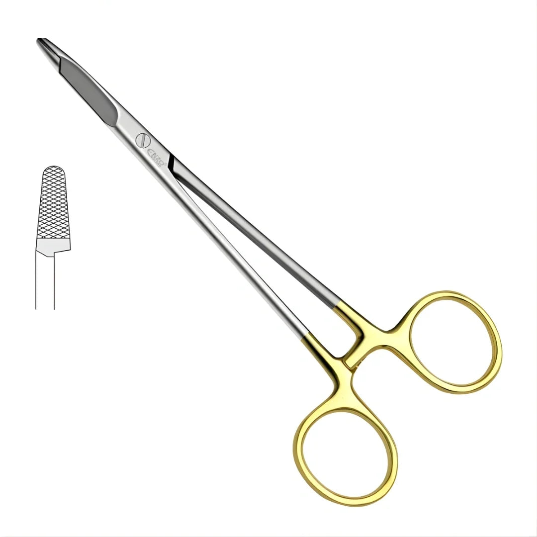 Olsen-Hegar Needle Holder Straight Tip