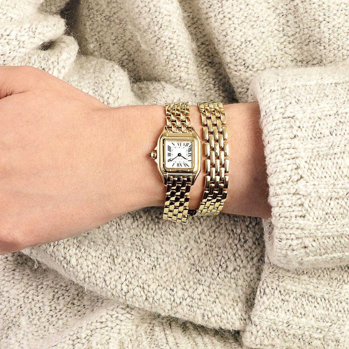 Small Panthère de Cartier WGPN0039 'Ladies' Yellow Gold Quartz (2024)