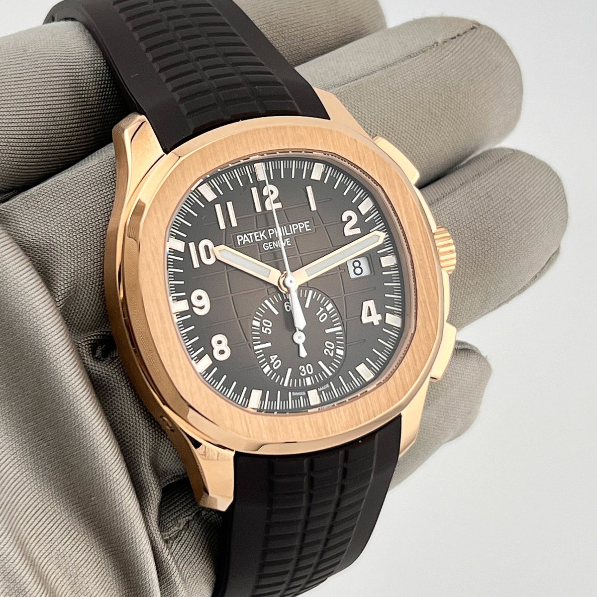 Patek Philippe Aquanaut 5968R-001 Chronograph Rose Gold Brown Dial (2025)