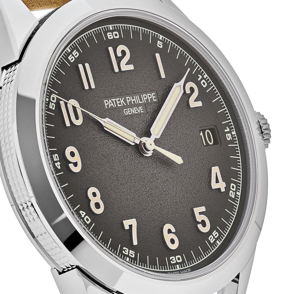 Patek Philippe Calatrava 5226G-001 White Gold Charcoal Dial Date (2025)