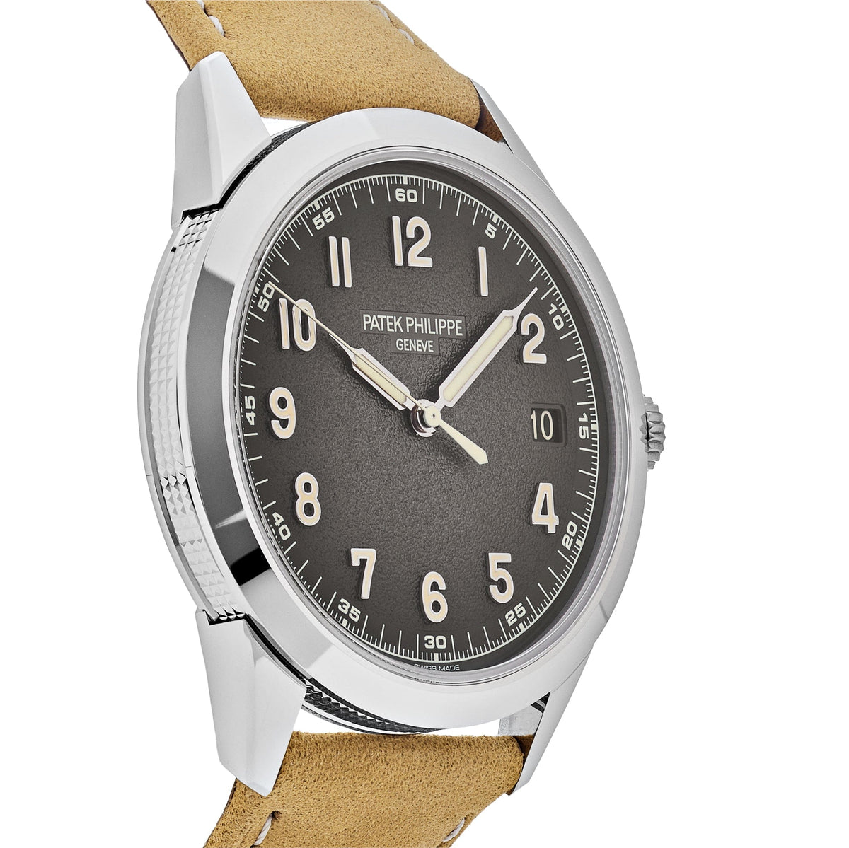 Patek Philippe Calatrava 5226G-001 White Gold Charcoal Dial Date (2025)