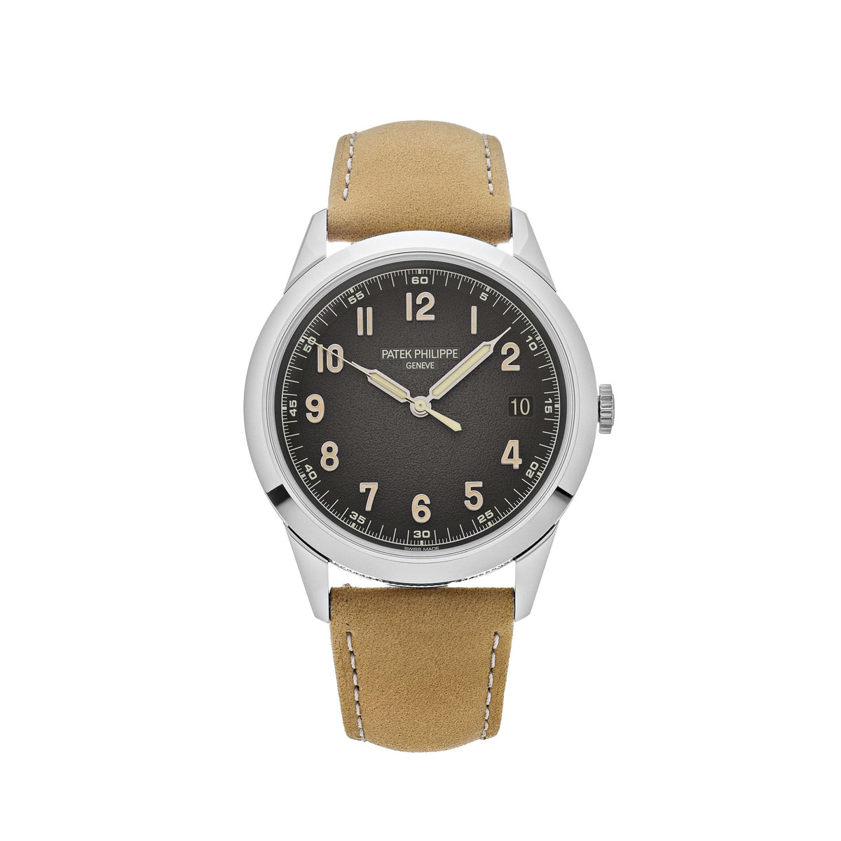 Patek Philippe Calatrava 5226G-001 White Gold Charcoal Dial Date (2025)